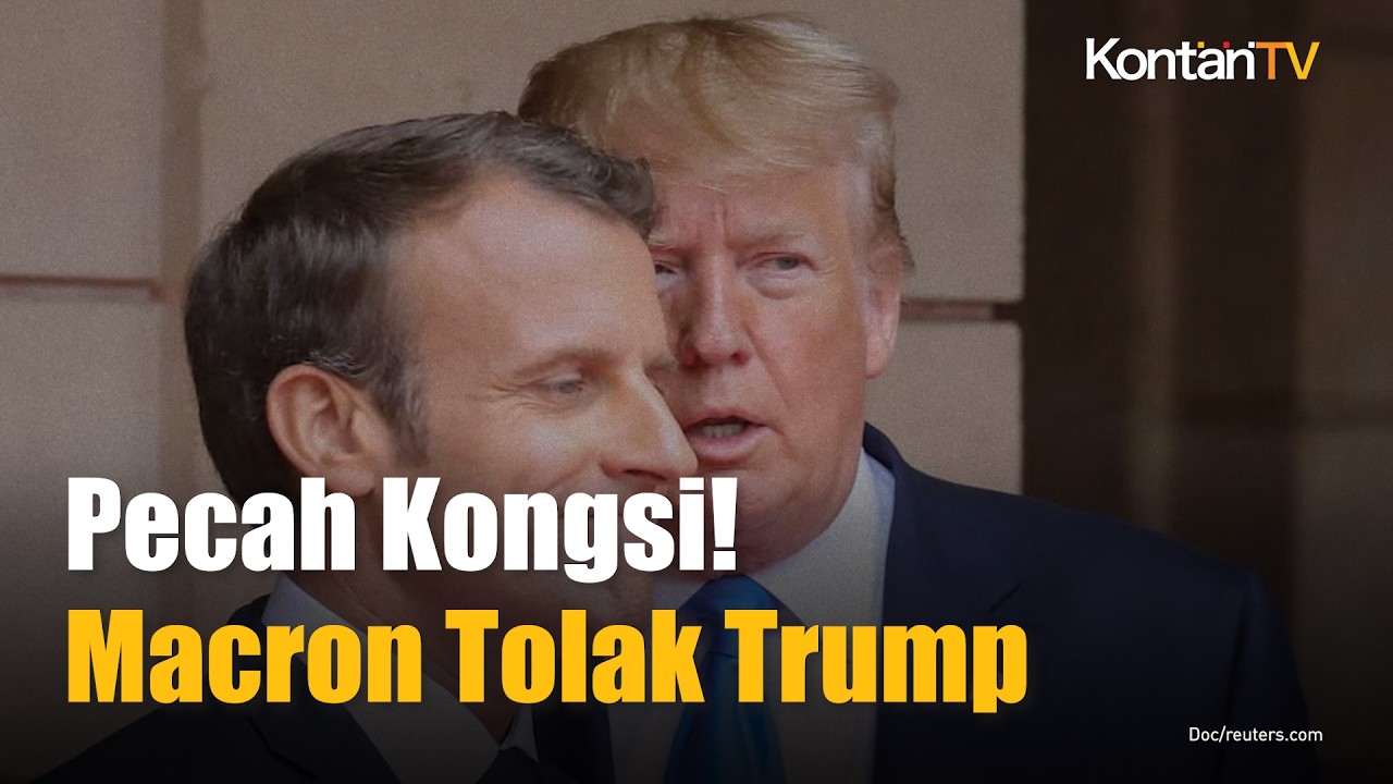 Presiden Prancis Tolak Ajakan Trump! Macron Tak Mau Ikut Buka Blokade Selat Hormuz