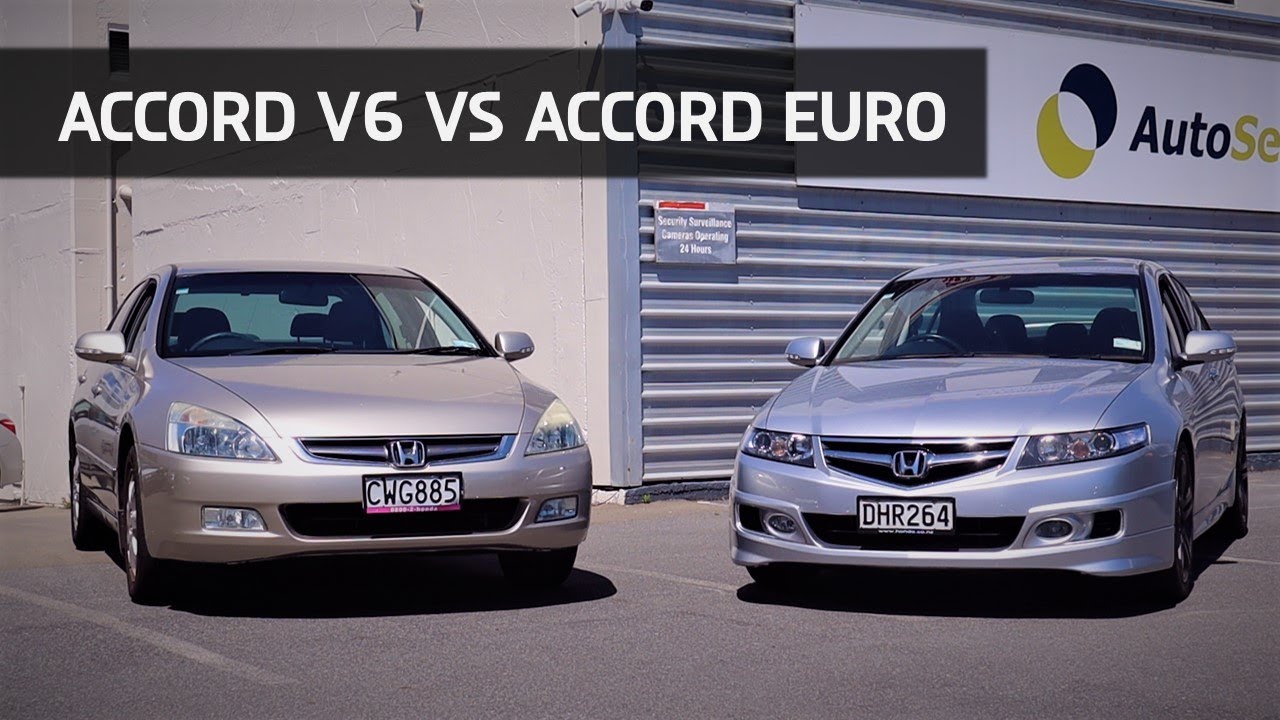 Accord V6 CM6 vs Accord Euro CL9 - 7th Gen Accord Battle