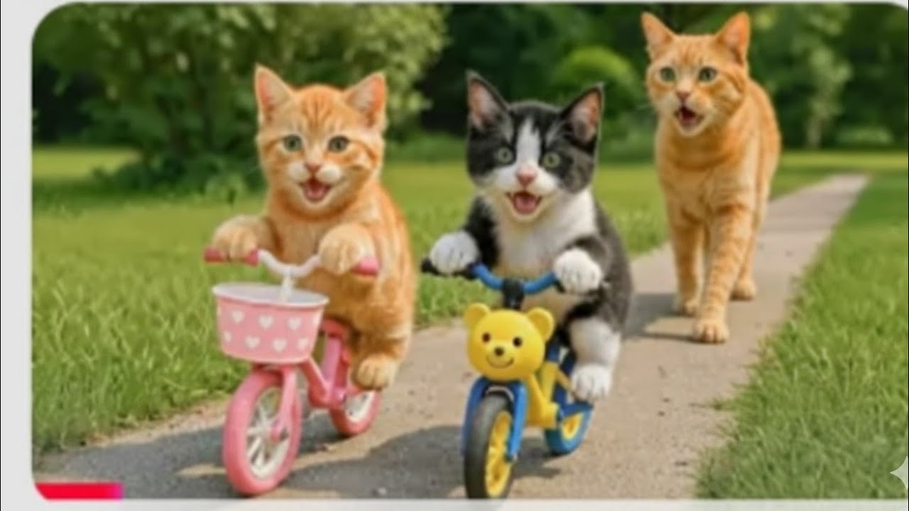 Mama Cat Harvests Eggplants to Buy Ginger Kitten a New Bicycle 🐱🚲 | Heartwarming Cat Story