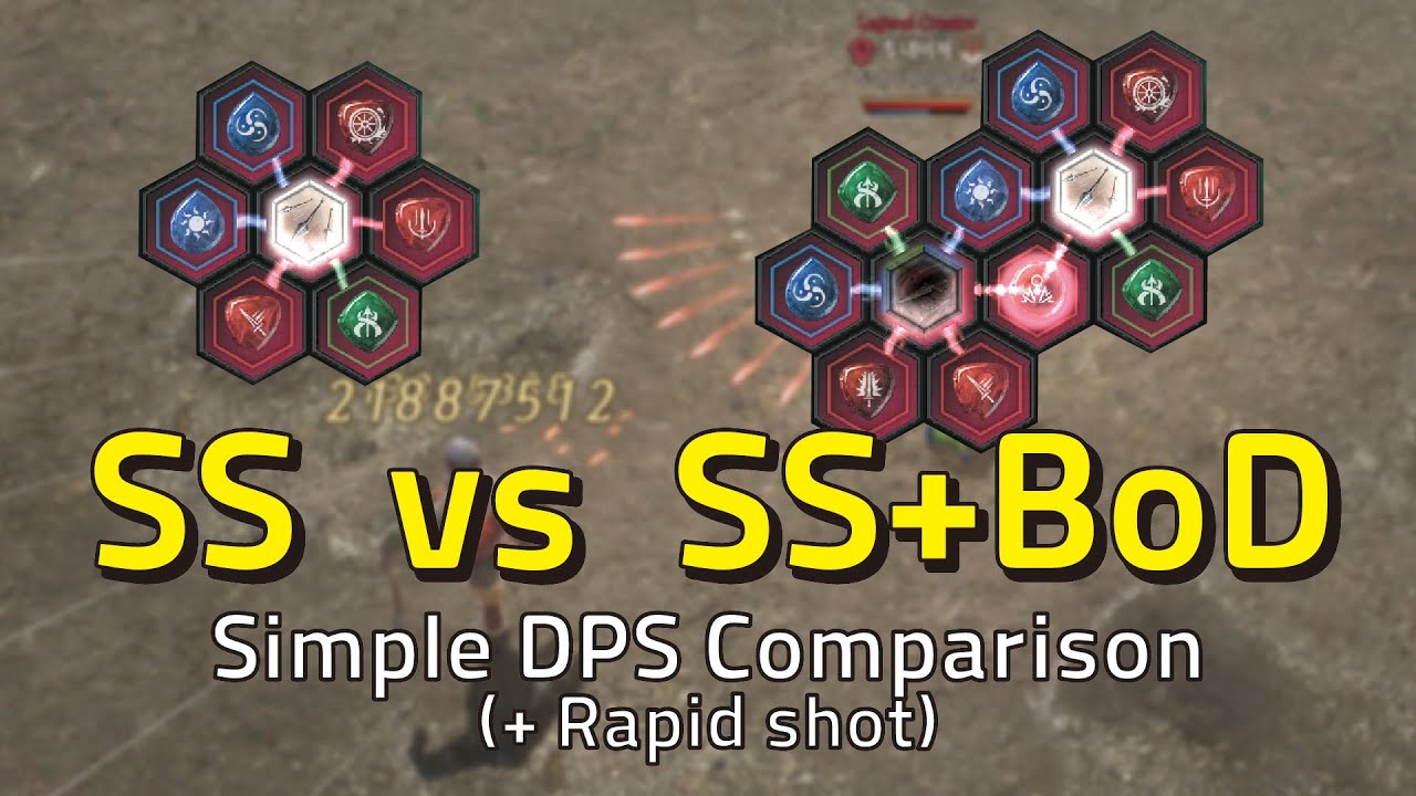 Spread Shot Vs Spread Shot + Blade of Death / Simple DPS Comparison #undecember