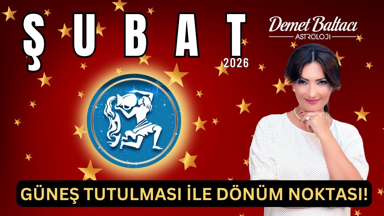 KOVA Burcu Şubat 2026 🔥 Güneş Tutulması ile Dönüm Noktası! 🔥 #astroloji #şubat #kovaburcu