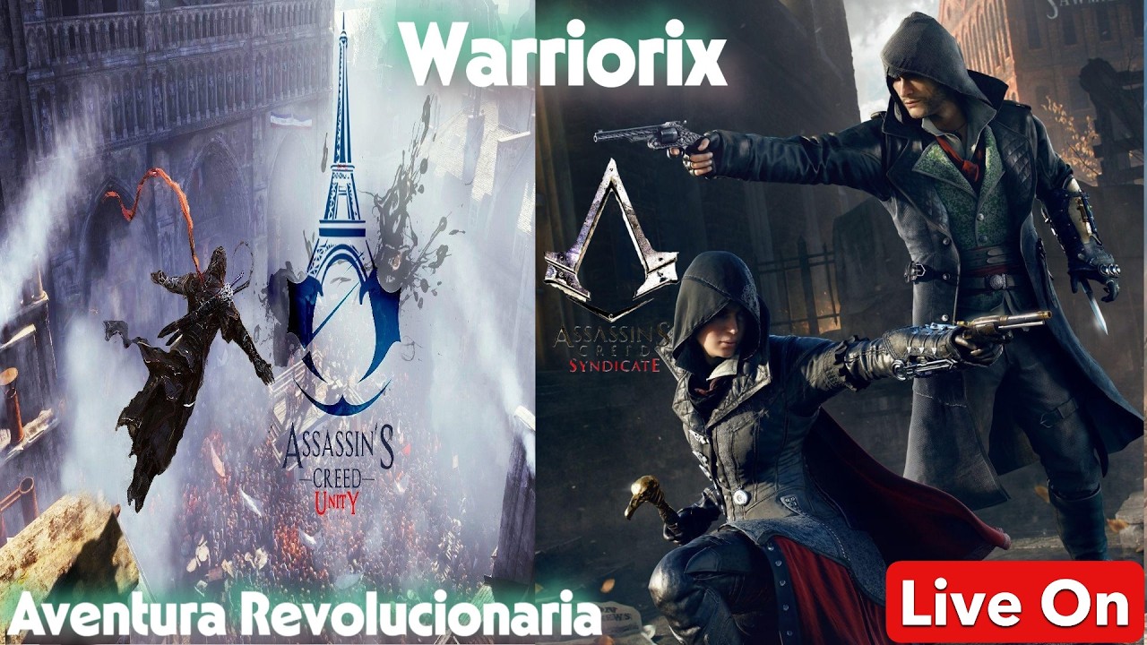 Assassins Creed Unity - PARKOUR EM PARIS - AC SINDICATE - GÊMEOS EM AÇÂO EM LONDRES