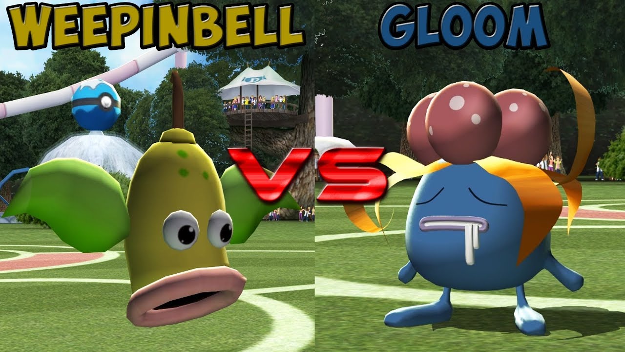 Pokemon battle revolution - Weepinbell vs Gloom