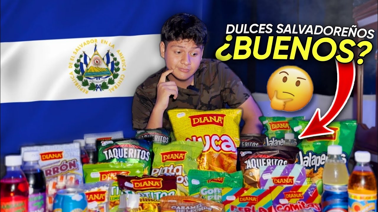 LOS DULCES SALVADOREÑOS ¿Son Buenos? *Primera Vez*