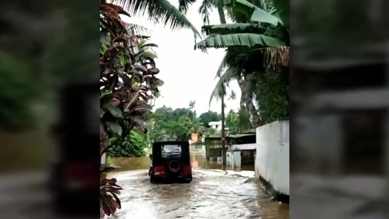 MAHINDRA THAR v/s FLOODED ROAD || THAR CROSSES FLOODED ROAD