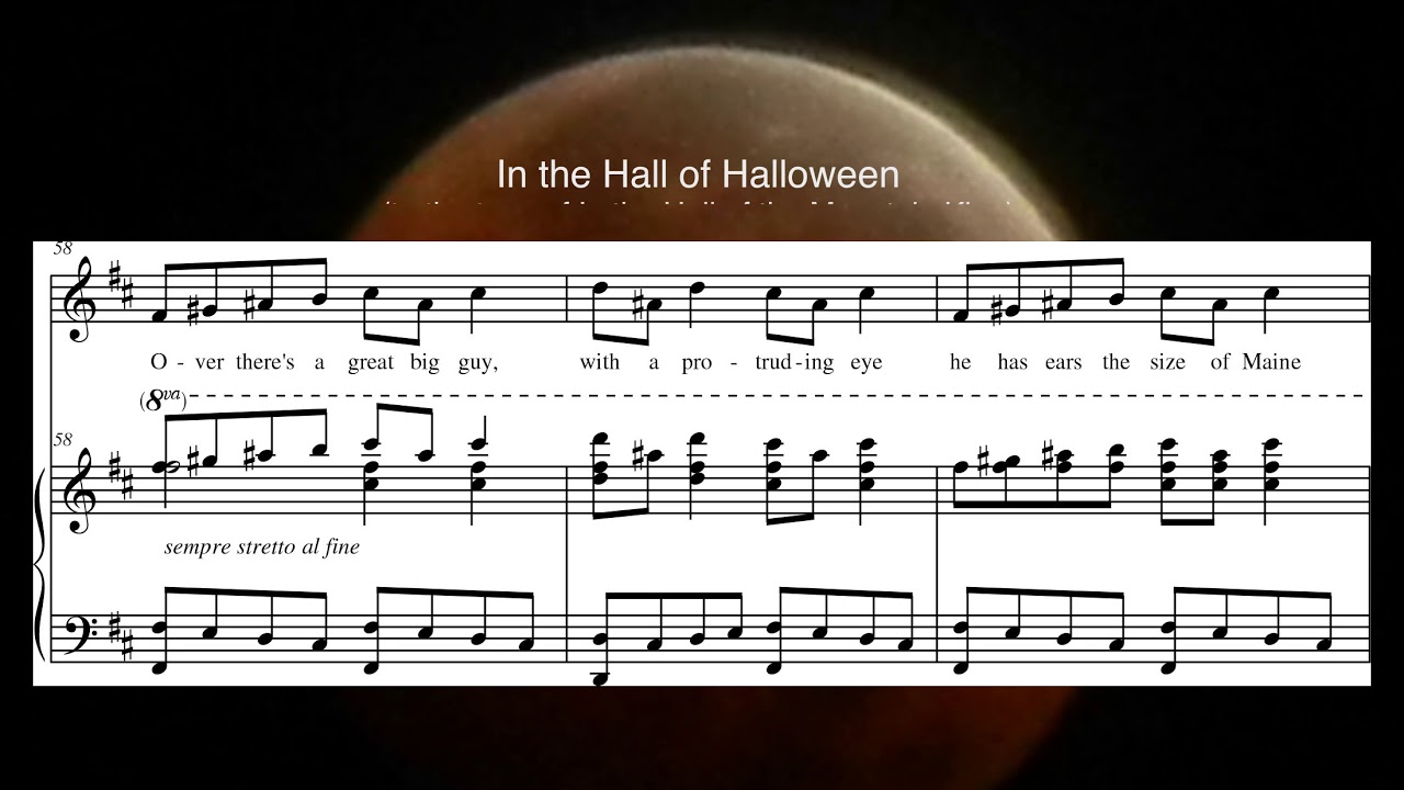 In the Hall of Halloween - a Halloween song