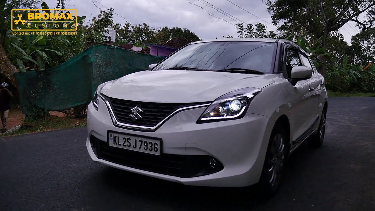 Baleno projector led headlights upgraded on Zeta variant