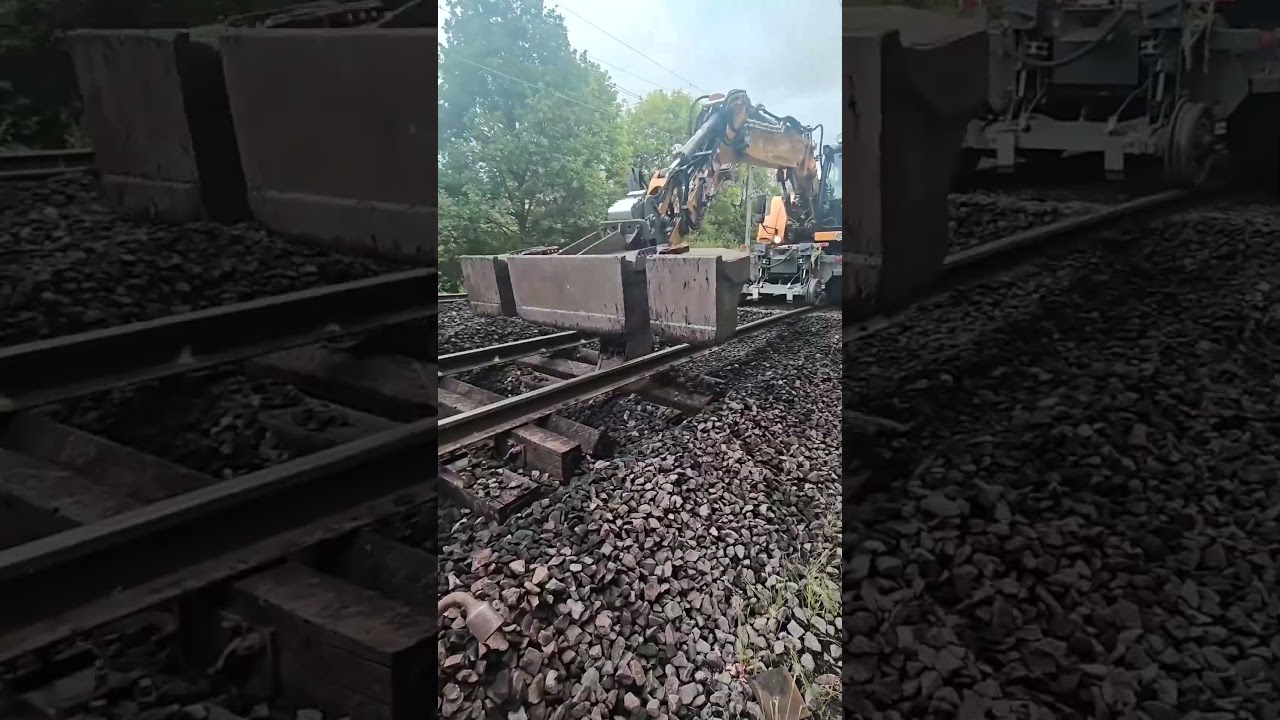 Railway Route Modernization: Replacing Wooden Sleepers with Concrete