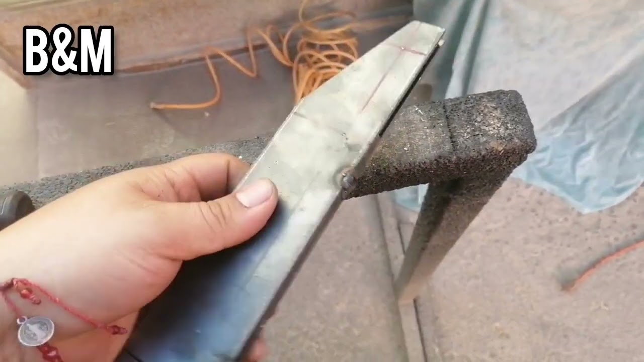Fabricando herrajes para lineales (facil y rapido)