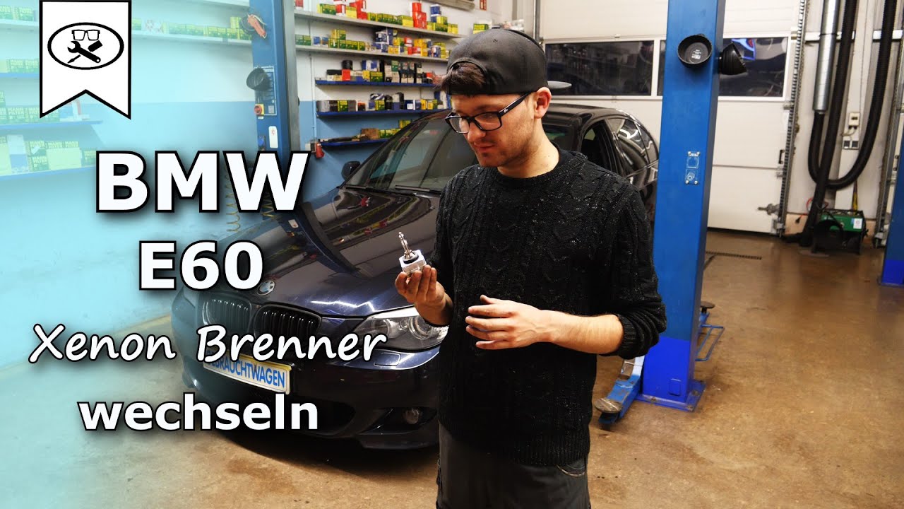 BMW E60 Xenon Brenner wechseln | change Xenon bulb | VitjaWolf | Tutorial | HD