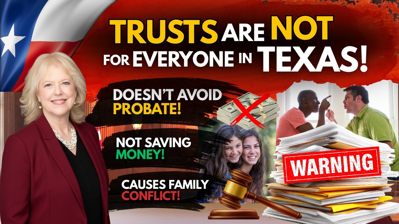Why Trusts Are NOT for Everyone in Texas | Estate Planning Mistakes to Avoid