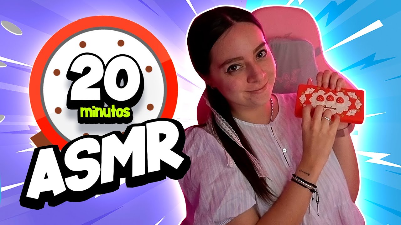 ASMR | 20 MINUTOS DE SONIDOS RELAJANTES 🌈✨