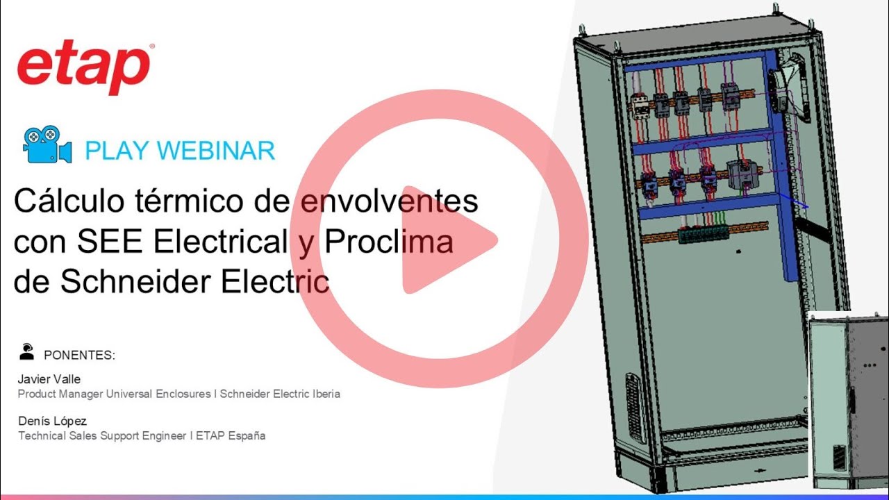 Webinar: C&aacute;lculo de envolventes con SEE Electrical y ProClima