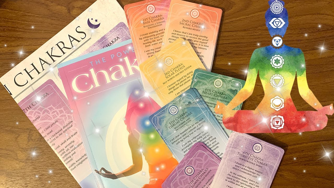 THE POWER OF CHAKRAS WISDOM CARDS REVIEW 🔮🌈  HONEST OPINION & DECK FLIP THROUGH