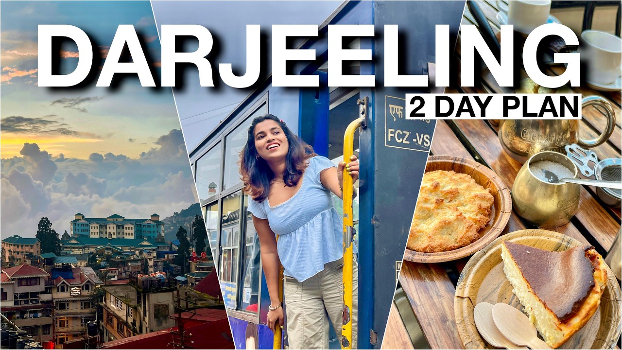 Darjeeling 2 Day travel plan with all details - toy train, tea garden, tiger hill & more