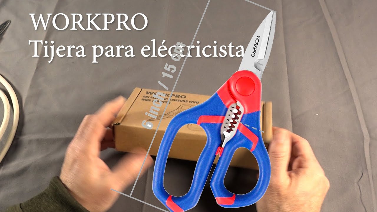 Tijeras para electircista