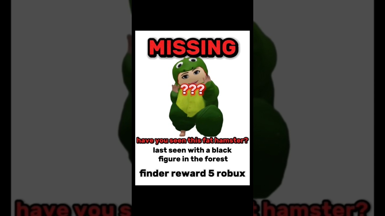 have you seen this Hamster? 