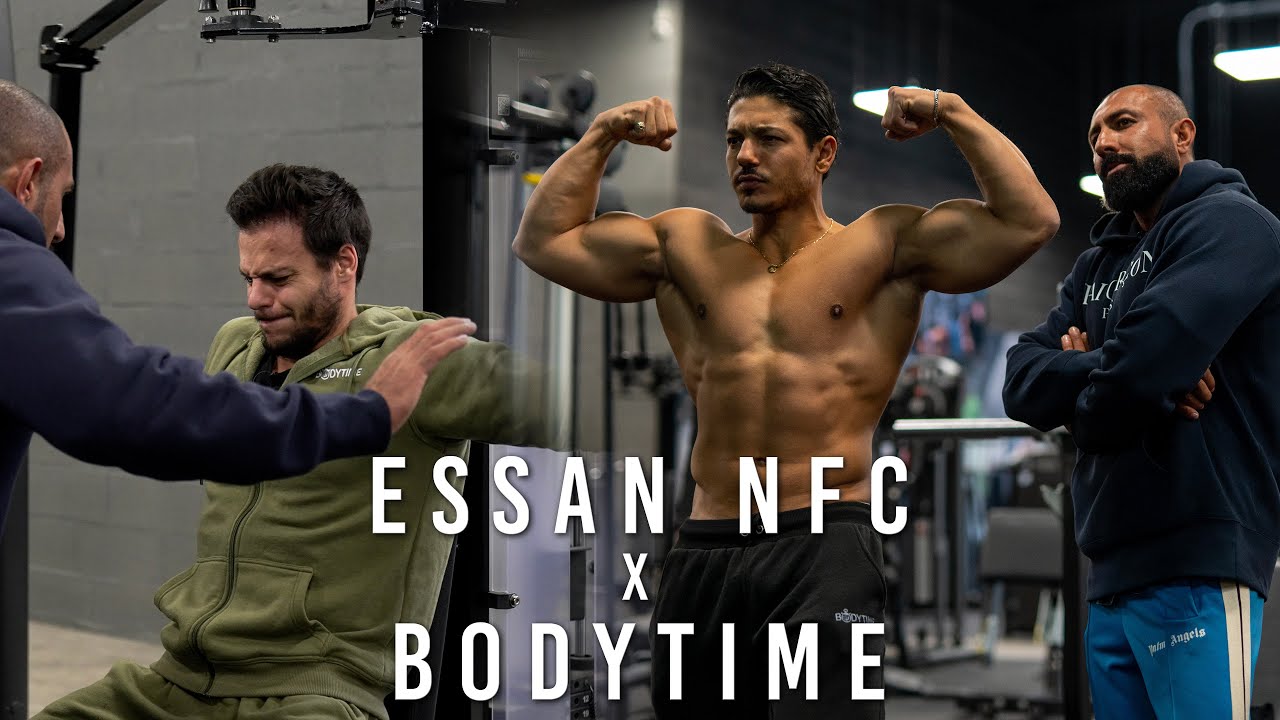 @EssanNFC feat @BodytimeFr RETARD SUR LE HAUT DES PECS