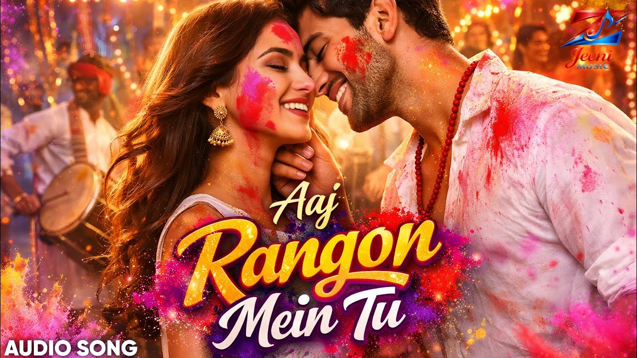 Aaj Rangon Mein Tu (Official Audio) | Romantic Holi Love Song 2026 | Hindi Song | Jeeni Music