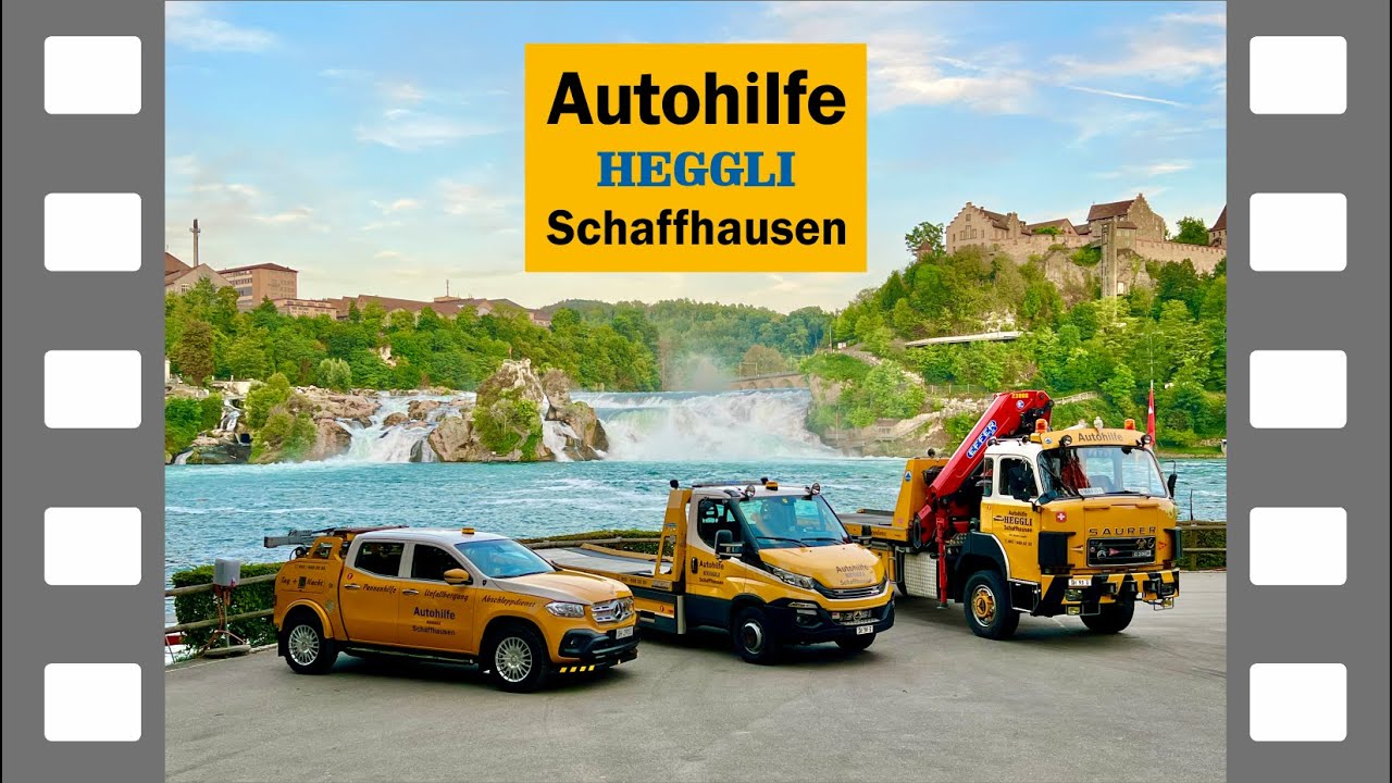 Imagefilm AUTOHILFE HEGGLI SCHAFFHAUSEN für Unfallbergung, Pannenhilfe und Abschleppdienst