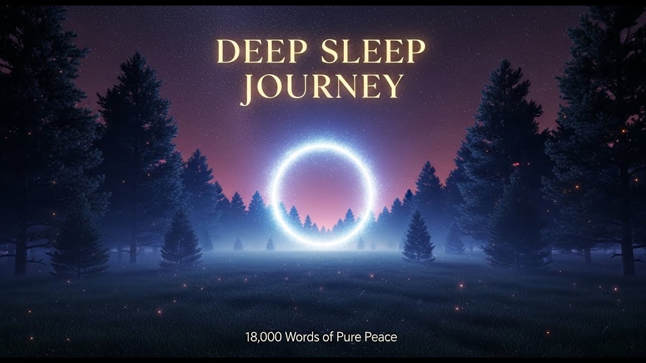 Deep Sleep Story for Adults: A Journey into the Velvet Night (Insomnia Relief & Meditation)