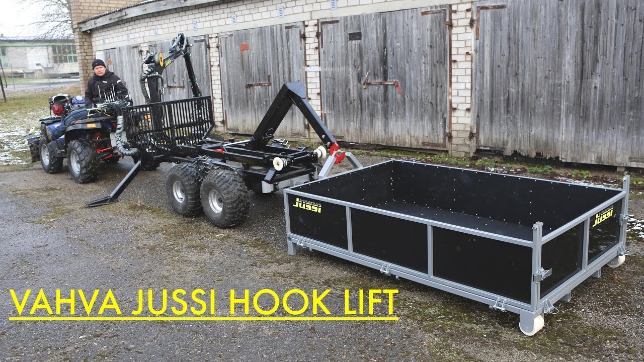 Vahva Jussi Hook Lift trailer - NOT IN PRODUCTION ANYMORE