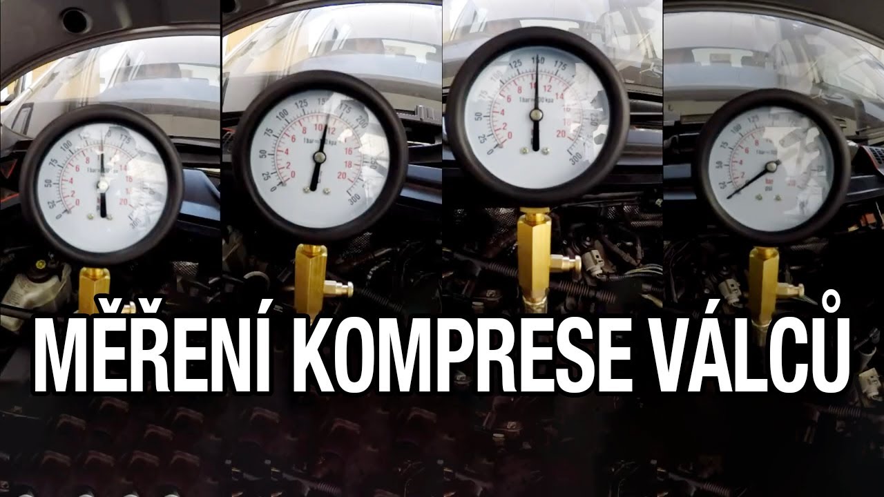 Měření komprese benzínových motorů