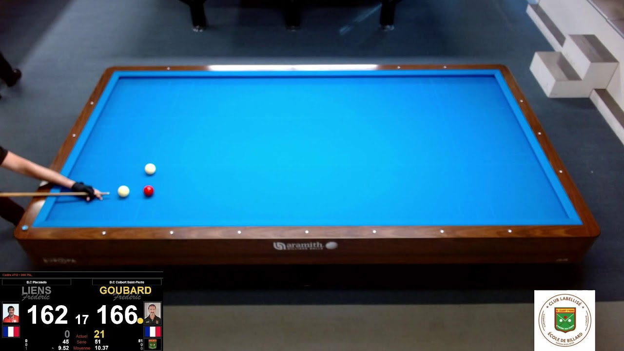 Billard 3 - CHAMPIONNAT DE FRANCE CADRE N1