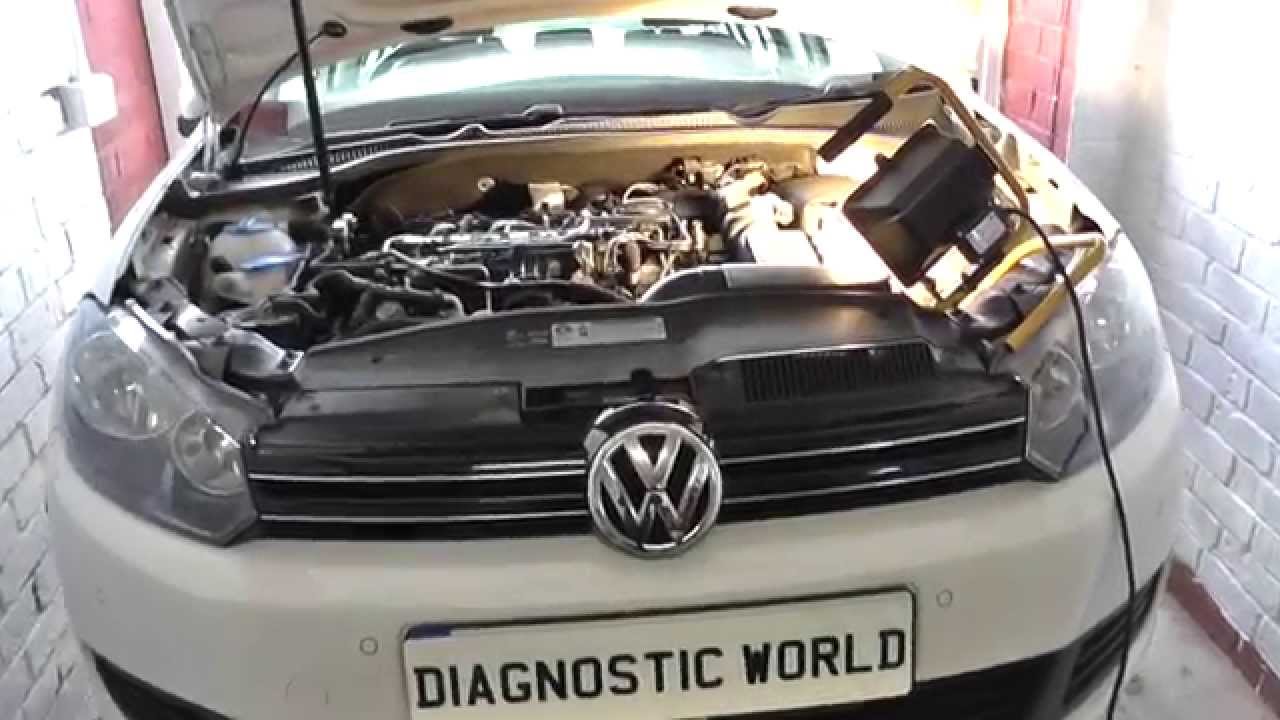 VW Golf Mk6 Oil Filter Location Video