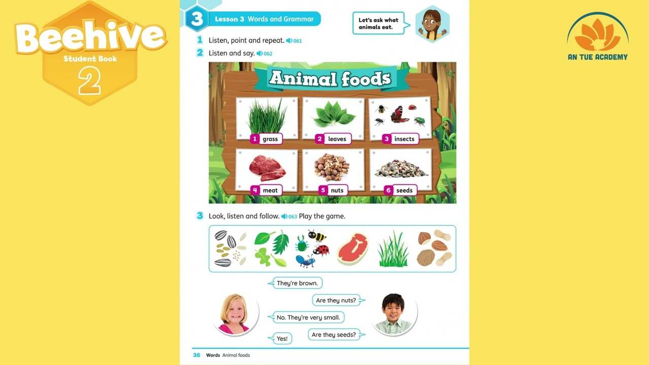 Beehive 2 - Student book - Unit 3: Wild animals.