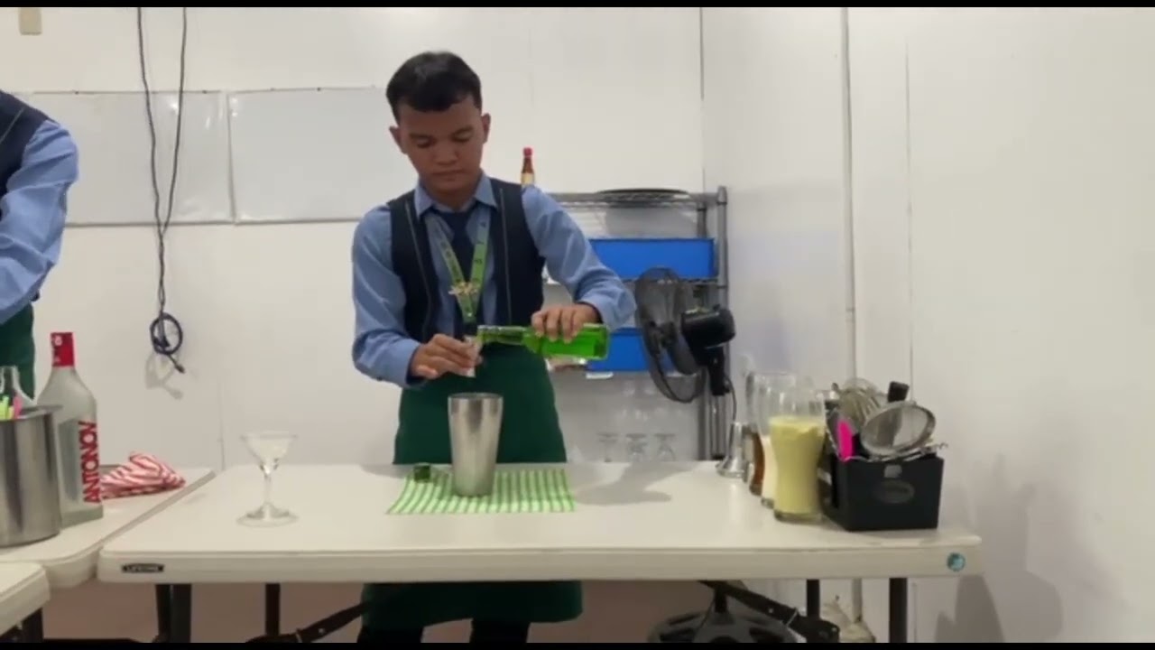PRESENTATION AND DEMONSTRATION OF BEFORE DINNER DRINK || RHENS A. FUENTES