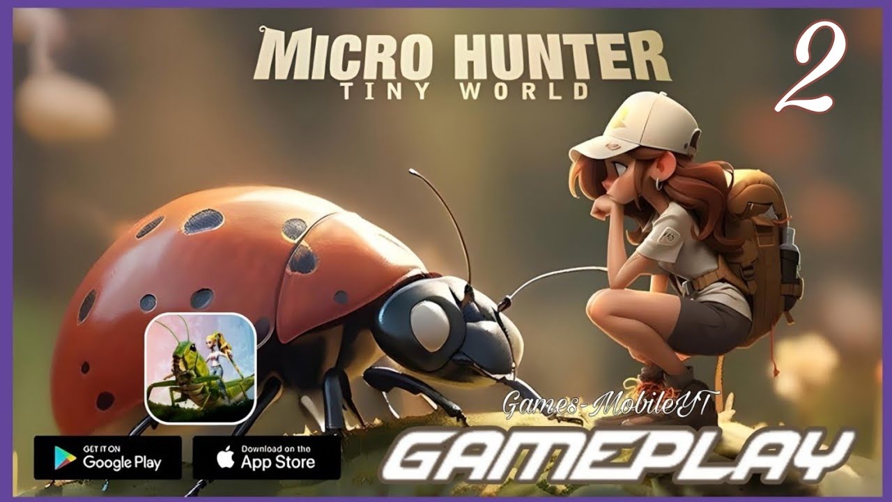 Micro Hunter Gameplay/Part 2  (Android/IOS) #gamesmobile #microhunter