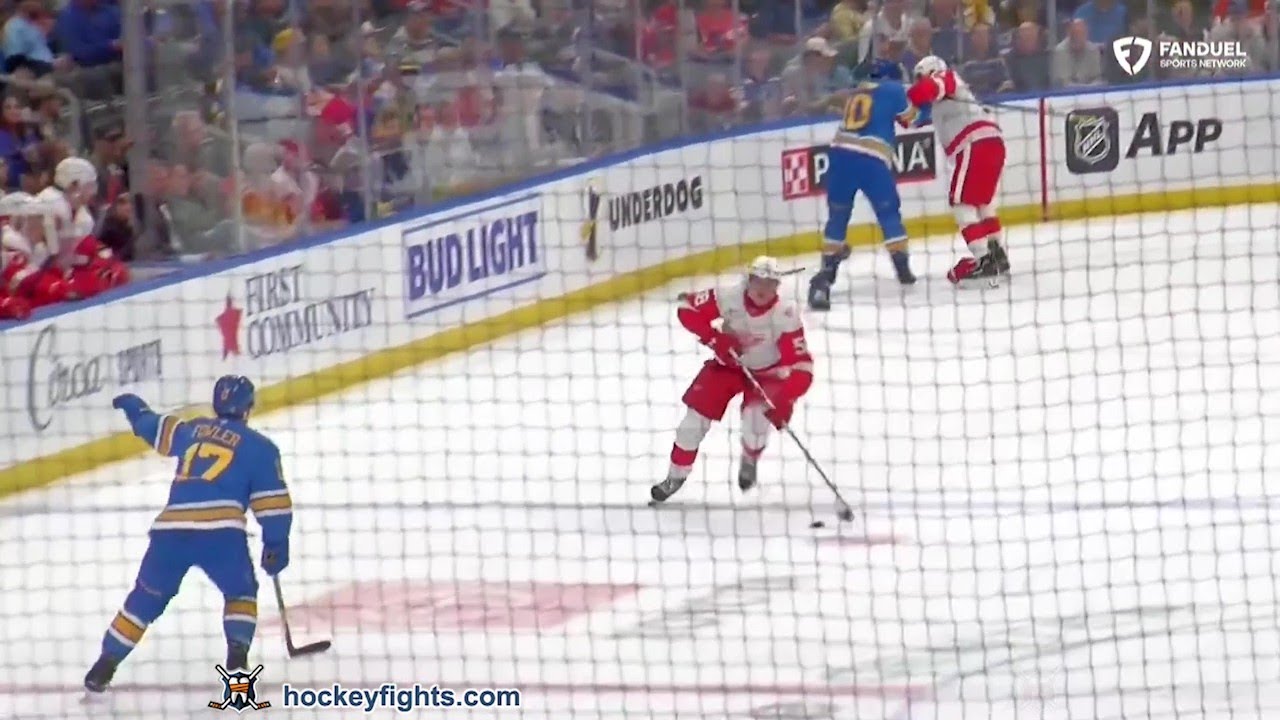 Travis Hamonic vs Brayden Schenn Oct 28, 2025