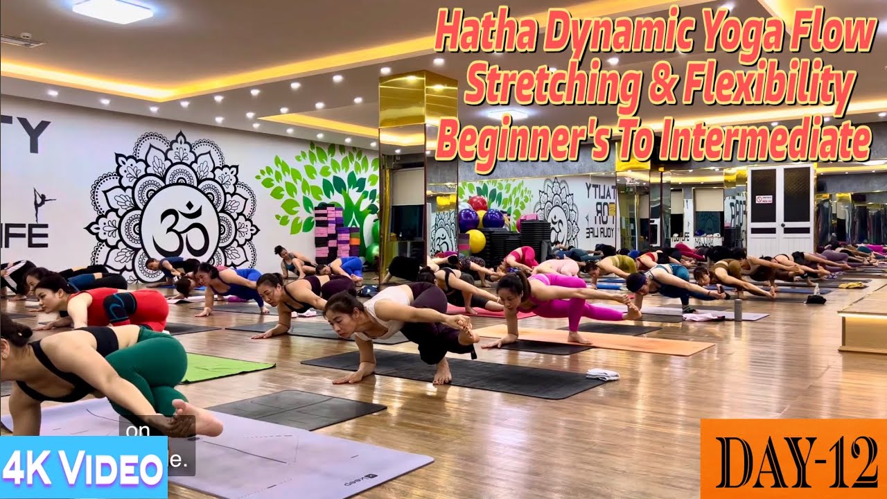 DAY-12 Hatha Dynamic Yoga Flow Stretching & Flexibility | Master Ranjeet Singh Bhatia | 