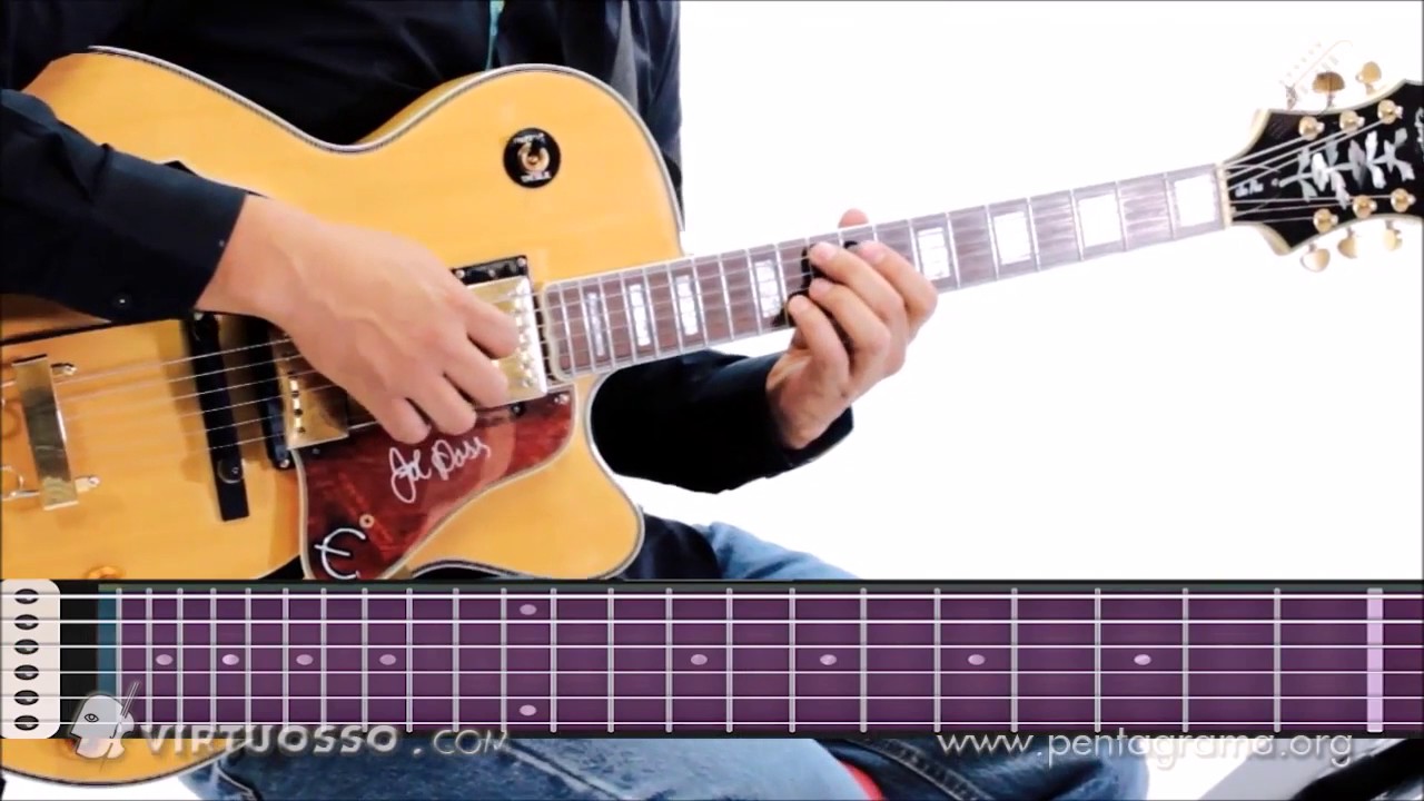 Como improvisar solos en la guitarra. Solos de Jazz