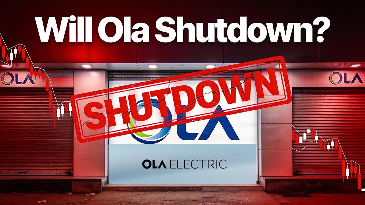 Началось падение компании Ola Electric😱|Ola исчезла с рынка😨