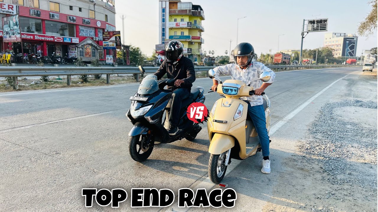 2025 Access 125 Vs Burgman Street 125 Drag Race 🔥