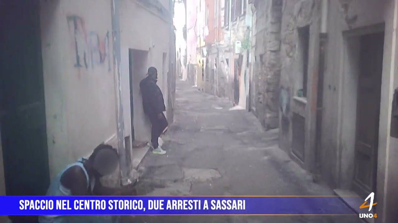 Spaccio nel centro storico, due arresti a Sassari