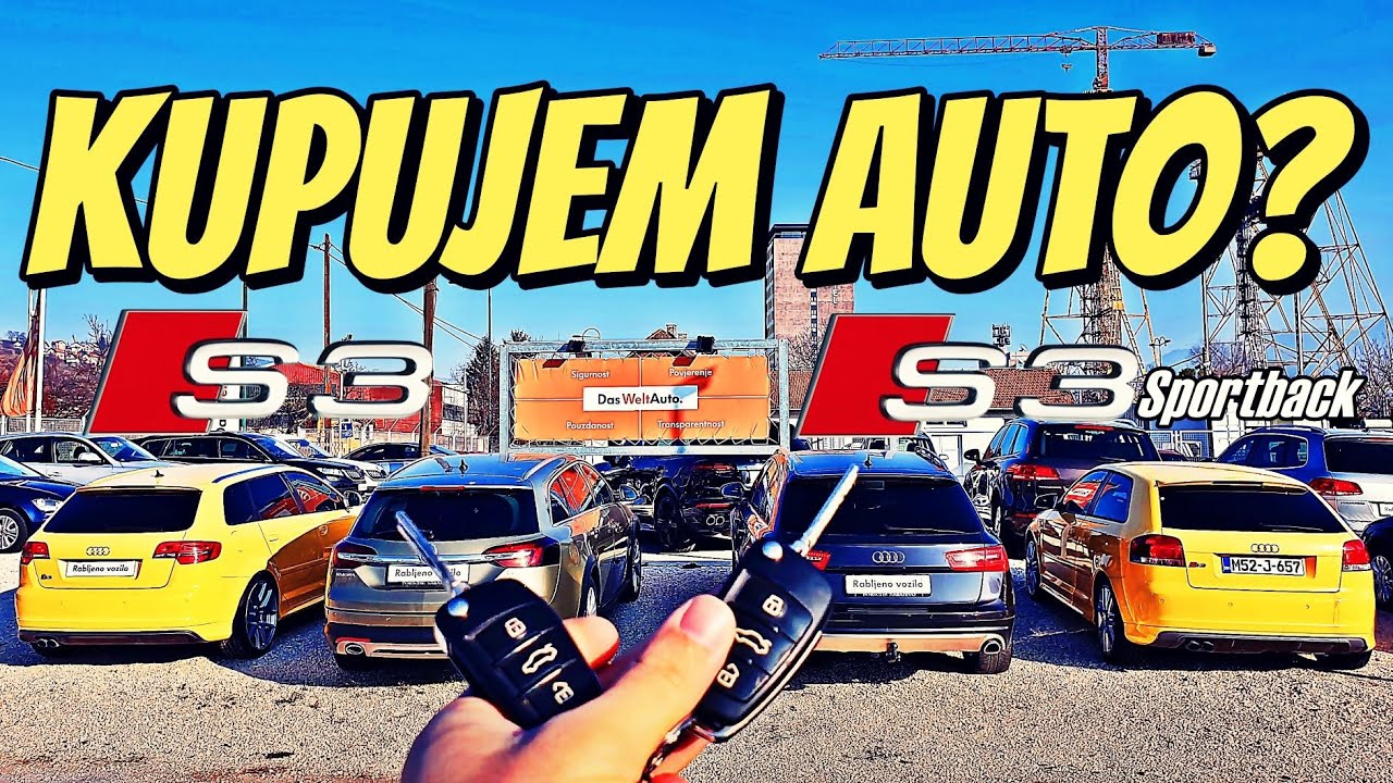 KONAČNO ULOVIO ŽUTI AUDI S3 😎