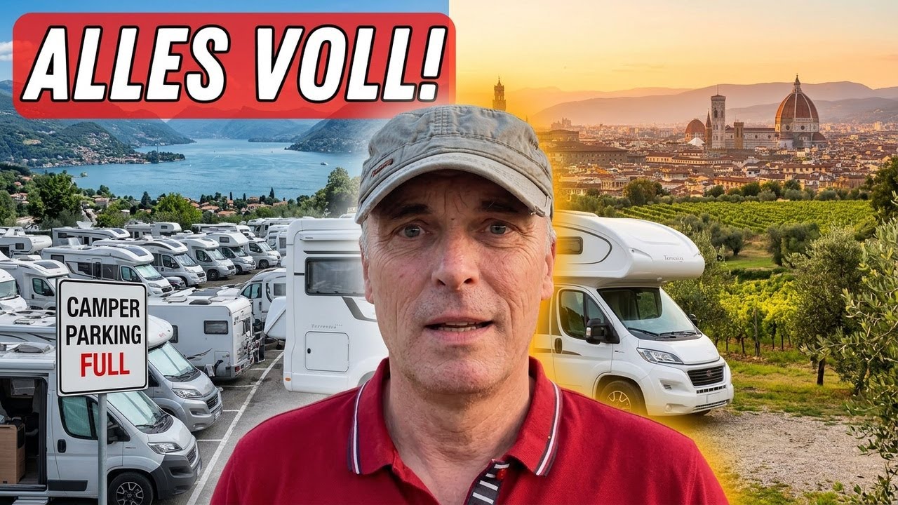 #051 Italien Roadtrip | Lago Maggiore Überraschung & Florenz Vibes – CURV Camper