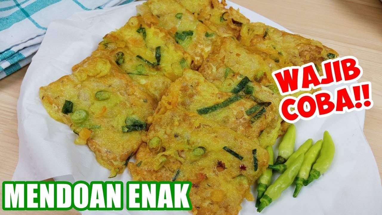 Resep Tempe Mendoan Simple Dan Enak