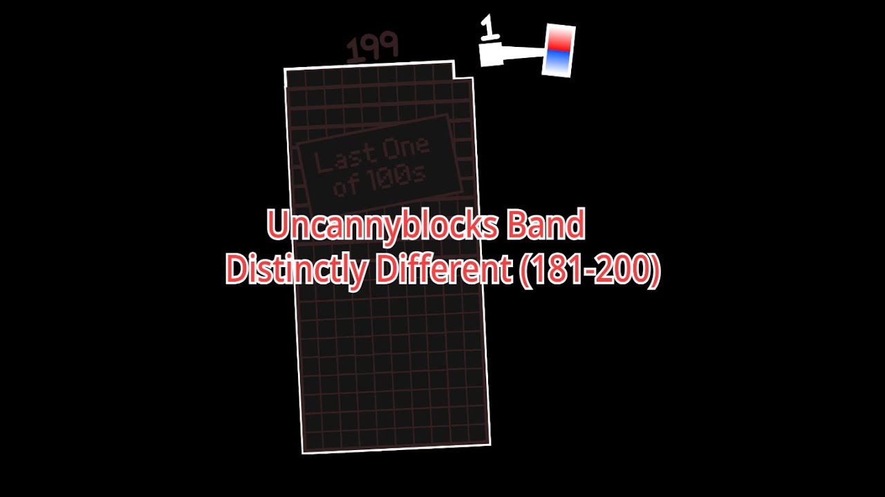 Uncannyblocks Band Distinctly Different (181-200)