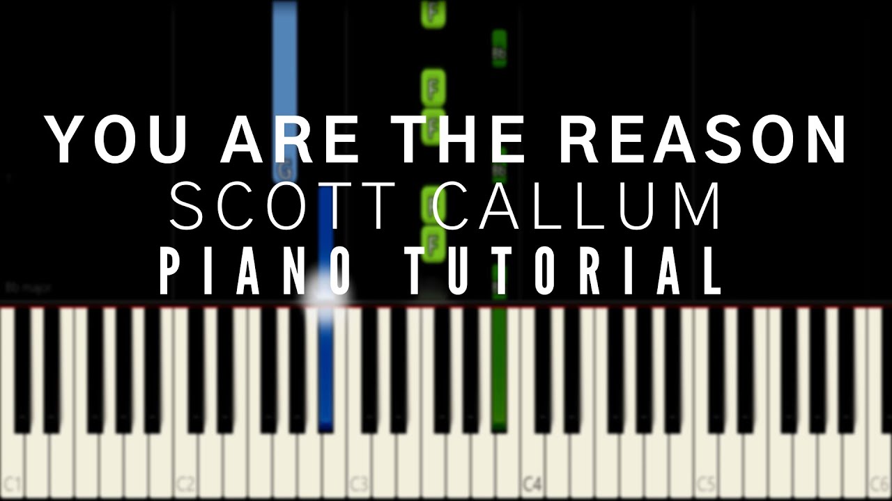 Calum Scott - You Are The Reason (Advanced Piano Tutorial)