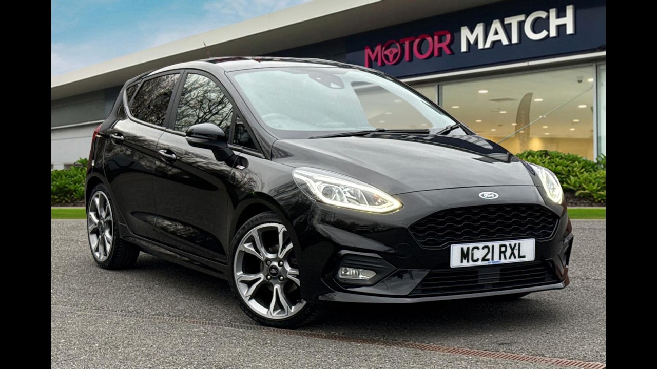 Б/у Ford Fiesta 1.0T EcoBoost MHEV ST-Line X Edition -MC21RXL- Motor Match Bolton