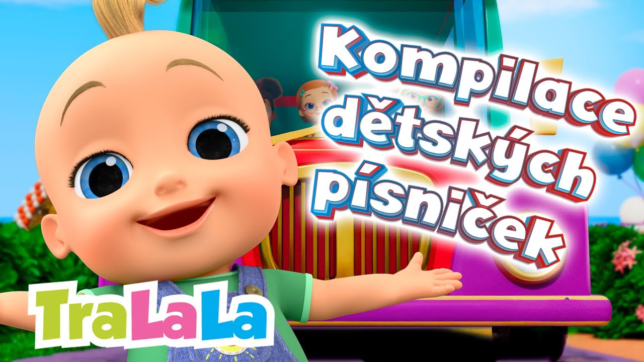 🚌Kola autobusu se točí dál - Kompilace písní - Dětské písničky - TraLaLa