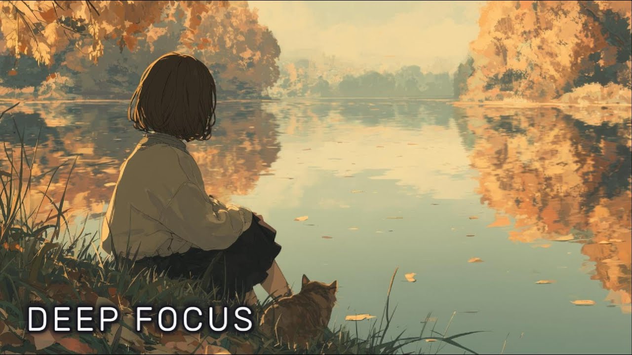 Deep Focus Music for Sleep & Study (3 Hours) | Beyond the Autumn Lake