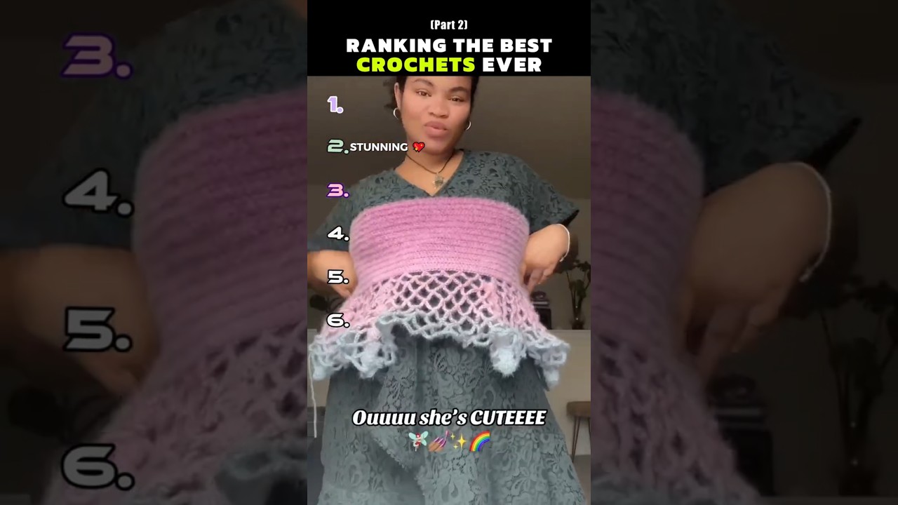 Ranking The Best CROCHETS Ever (Part 2) 