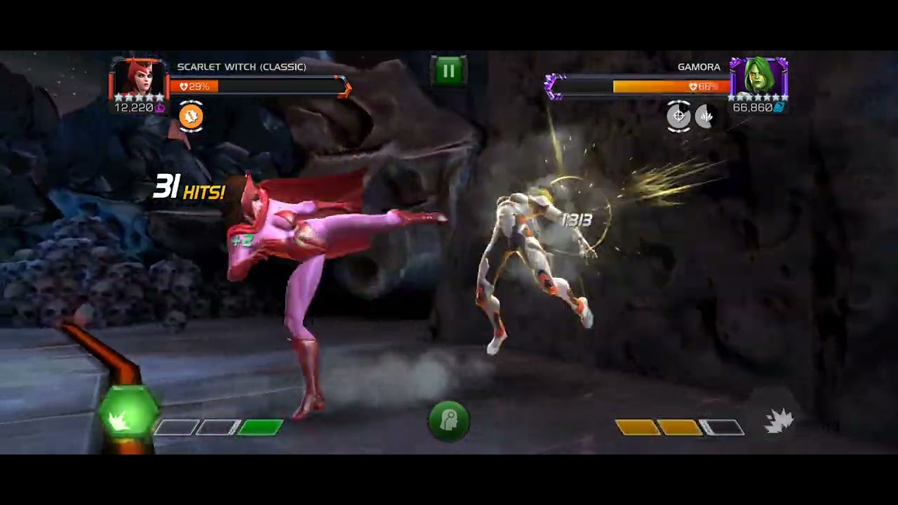 Scarlet Witch(Classic) Quicksilver Synergy is INSANE!! MCOC