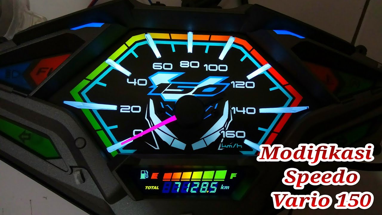 Modification Tutorial Speedometer Click i 125/150 Led / Vario 125 / 150