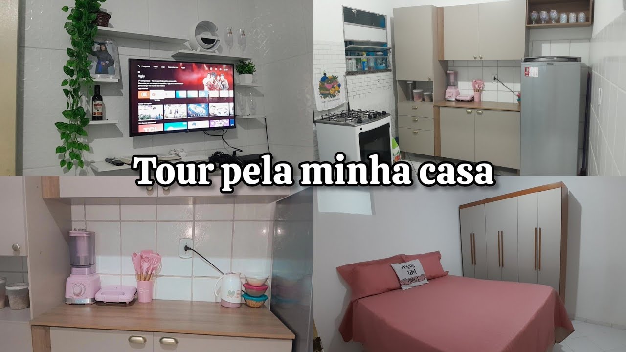 TOUR PELA MINHA CASA ALUGADA 🏠🤍